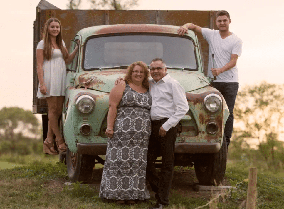 John Hughes and family
