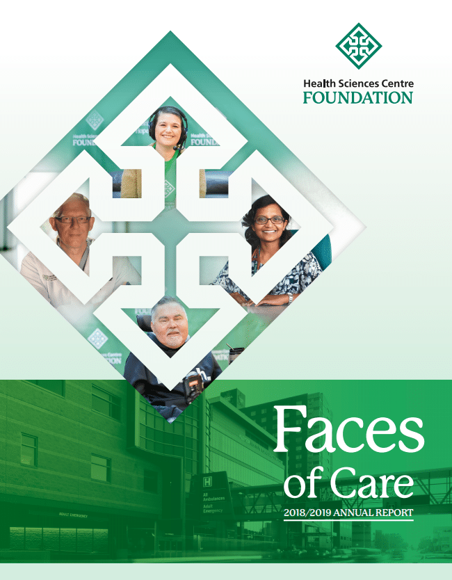 The cover of the 2018/2019 Annual Report