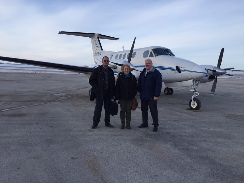 Dr. E. Ghrooda, Susan Alcock, and Dr. A. Jackson