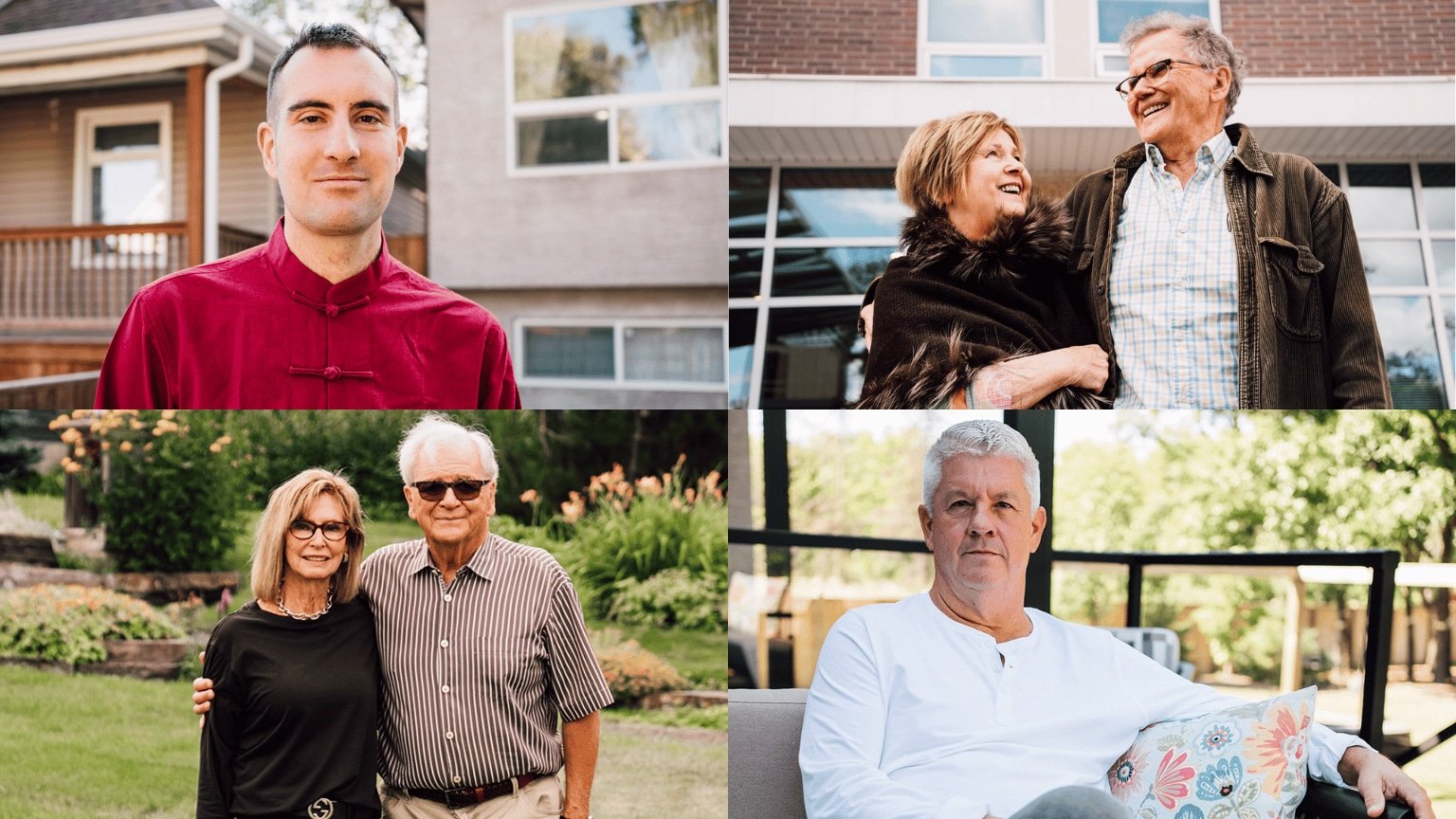 The 2022 members of the Bannatyne Legacy Circle; John Broadhurst; Margaret and Paul Wright, Deirdre and R.M. (Bob) Kozminski; Jim Morden.